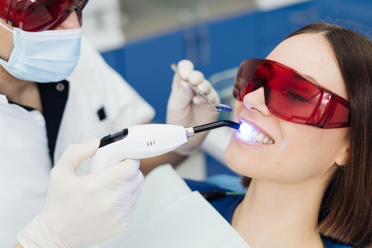 We use soft tissue lasers to treat various oral issues